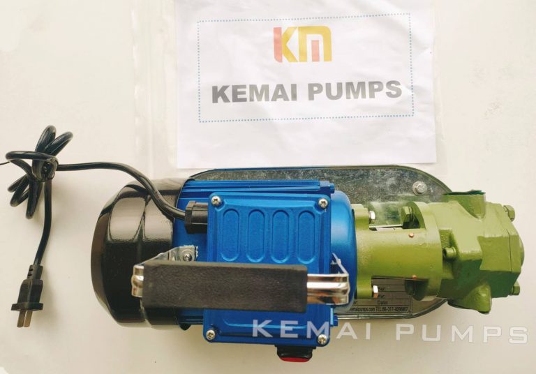 WCB Portable Gear Pump for Lubricating Oil PUMPS TECHNOLOGY