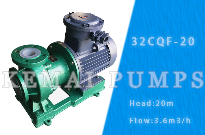 32CQF-20 magnetic drive pump
